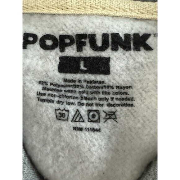 Popfunk Top Gun The Rip Goose Official Premium Ultrasoft Tri-Blend Hoodie size L - Picture 9 of 11